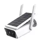 Outdoor Solar Powered Security Camera Wireless Rechargeable Wifi 1080P Hom VIS