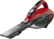 [BLACK+DECKER] 10.8V Lithium-Ion Dustbuster Hand Vacuum - Red, Plastic, Cordless, Extended Reach, Handheld, Indoor Use