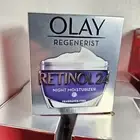 Lot Of 2 Olay Regenerist Retinol 24 Night Hydrating Moisturizer 1.7oz Brand New