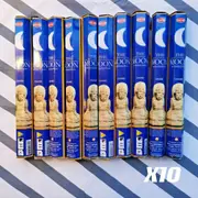 Fin Incense Stick 10 Hexagon Packets/ 200 Sticks -The Moon- Free Postage