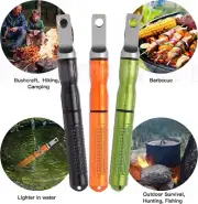 Flint Rod Camping Hiking Survival Metal Fire Starter Lighter FULL Magnesium Rod