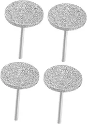4pcs Electric Nail Drill Bits Set for Nail Art Cuticle Drill Bit Portable File Sanding Discs