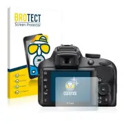 Nikon D3400, 2 x BROTECT® Matte Screen Protector, anti-glare, hard-coated