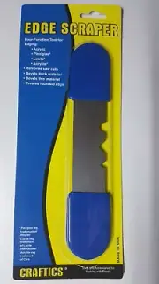 Craftics Edge Scraper for Acrylic, Plexiglass, Lucite & Acrylite ** Brand New **