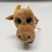 Mcdonalds Ty Teenie Beanie Babies Plush Chocolate The Moose Tag 2017 3in