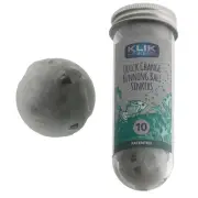 Klik Sinkers Quick Change Ball Sinkers Lumo 80g Qty 4