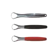 3 PCS Tongue Scraper Coating Brush Stainless Steel Oral Scraping