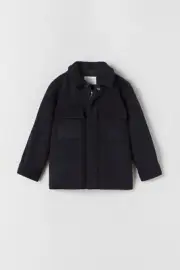 ZARA KIDS BOY WOOL BLEND COAT 5854/753 SZ 11-12