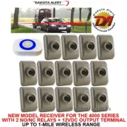 DAKOTA ALERT DCMA-4K PLUS WIRELESS ALARM + RELAYS + 12V OUTPUT - 14 SENSORS