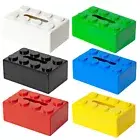 Creative Building Block Napkin Holder Cute Tissue Storage Box for Home Decor