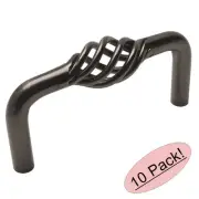 *10 Pack* Cosmas Oil Rubbed Bronze Birdcage Cabinet Handle Pull #9992-030ORB