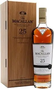 Macallan 25 Year Old Sherry Oak Highland Single Malt Scotch Whisky 700mL