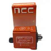 NCC 120VAC 1-10 Sec Retriggerable 11 Pin DPDT Solid State Timer Relay T3K-10-461