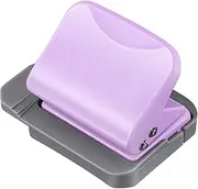 FIXOSHEE Loose Leaf Manual Paper Puncher Portable Handheld Punch for Efficient Document Organization for Binders Planners and Notebooks Compact Design Light