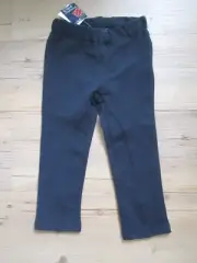 Girls Pumpkin Patch stretch knit black jodphur riding pants Size 2