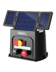 [Giantz] Electric Fence Energiser PET 0.3J 8km in Black