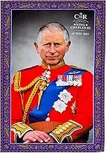 Elgate King Charles III Coronation Tea Towel Commemorative Collectable Memorabilia Souvenirs Gift