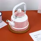 Color Printing Enamel Tea Kettle Universal Boil Water Kettle Teapot Kitchen