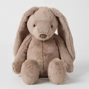 Jiggle & Giggle Taupe Bunny Soft Plush-Large