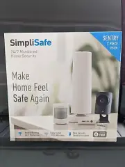NEW SimpliSafe Sentry 7 Piece System Home Security Camera Moniter -Wireless