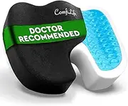 ComfiLife Gel Enhanced Seat Cushion for Desk Chair – Premium Gel + Memory Foam Office Chair Cushion, Car Seat Cushion for Driving, Gaming – Chair Cushions for Back & Sciatica Pain Relief (Black)