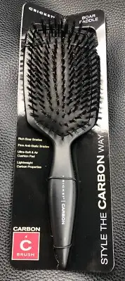Cricket Carbon Boar Paddle Brush - FAST FREE SHIPPING!