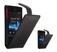 在飛比找Yahoo!奇摩拍賣優惠-【 HTC One SV T528T 】真皮/牛皮下翻皮套 