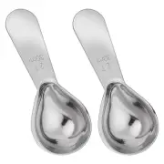 Coffee Scoop Stainless Steel Measuring Coffee Scoop 2 tablespoon Short Handle...