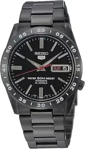 Seiko 5 Sports Men's Black Automatic 21 JEWELS Watch SNKE03K1