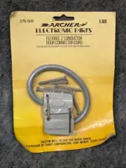 Vintage Archer 275-508 Flexible 2 Conductor Door Connector Cord, Alarm Circuit