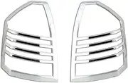 Car Rear Tail Lights for Chrysler 300/300C 2005 2006-2008 Plastic Car Tail Light Taillight Frame Chrome Trims Tail Lamp Cover