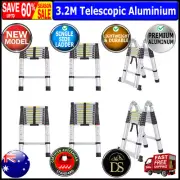 3.2M Telescopic Aluminium Multipurpose Ladder Extension Alloy Extendable Step