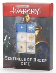 WARCRY SENTINELS OF ORDER DICE 20 BLUE AGE OF SIGMAR D6 NEW