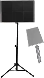 Foldable Table Tennis Rebound Board,Retractable Ping Pong Return Trainer,60-110cm Height Adjustable,for Home Gym,Desktop/Floor Use