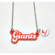 GWS Giants Script Necklace
