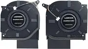 LAOKOEN New Cooling Fan for HP OMEN 9 Slim 16-U 16-WF 16-WD 16-XF TPN-C167 TPN-C168 Series Laptop (DC12V 6W) EG75071S1-C300-S9A EG75071S1-C310-S9A N44737-001 DC 12V