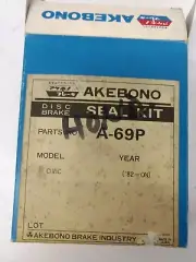 1982 + HONDA Civic Akebono Disc Brake Caliper Seal Kit A-69P