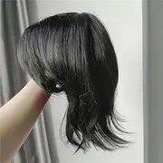 Mullet Head Wig For Men And Women Cosplay Japanese Boy Short Hair Tail Wolf Tail Wig Black