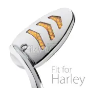 Chrome Mirrors Arrow Style Turn Signals Led for Harley Dyna Softail Sportster