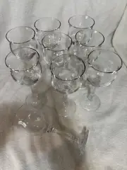 Mikasa Crystal Wine Set 9pc