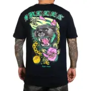 Sullen Clothing "Chained Panther" Mens tee Art Collective tattoo black