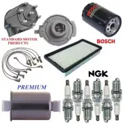 Tune Up Kit Filters Cap Wire Spark Plugs For CHEVY S10 V6 4.3L; Eng. VIN W 93-95
