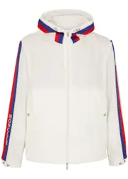 Moncler Rukbat Hooded Shell Jacket - White - 3, Men's Designer Shell Jacket, Male - 3 3