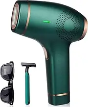 Permanent Hair Removal for Women & Men, 990,900 Flashes Painless IPL Sapphire Hair Removal Machine with Cooling Function for Full Body Permanent Results