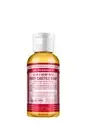 DR BRONNER'S HEMP ROSE 18-IN-1 ORGANIC HEMP CASTILE LIQUID SOAP 59ML. NEW.