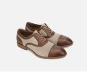 Mens Kenneth Cole Cap-toe OXFORD Sz9
