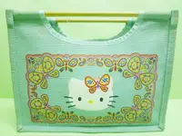 在飛比找樂天市場購物網優惠-【震撼精品百貨】Hello Kitty 凱蒂貓 編織手提袋 