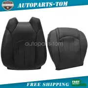 Fit For Buick Enclave 2008-12 Passenger Bottom & Back Leather Seat Cover Blk