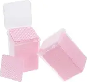 VICASKY Nail Polish Remover Wipes Pads for Easy Nail Polish Removal for Home and Salon Use Super Absorbent and Soft Compact Travel Wipes Box