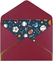 FRESQA Sports Baseball Game Ideal For Weddings, Friendships, And Holidays | Crafted From Premium Pearlescent Paper